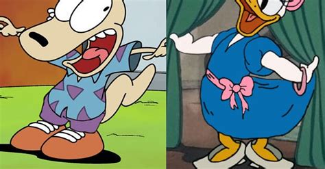 I Put Pants On Some Notoriously Pants Less Cartoon Characters And They Look So Weird