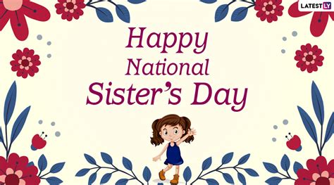 Happy Sisters Day 2020 Greetings And Hd Images Whatsapp Stickers E11