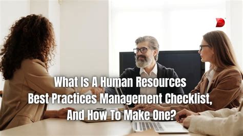 Human Resources Best Practices Checklist Guide Datamyte