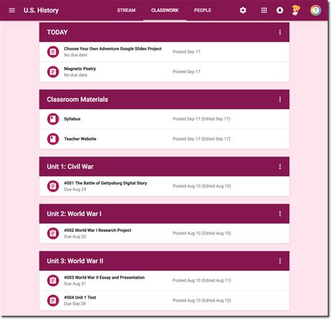 (*you can also pick a file from your google drive, take a new photo through the classroom app, or insert How to Create a Class Template in Google Classroom | Shake ...