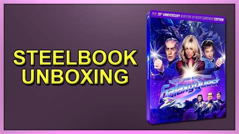 Galaxy Quest 20th Anniversary Blu Ray Steelbook Unboxing Youtube