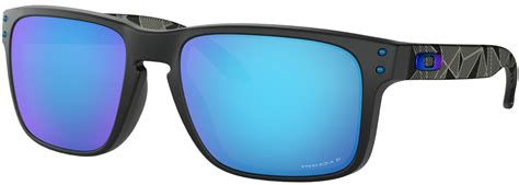 Oakley Holbrook Sunglasses Matte Black Prizmatic Prizm Sapphire Polarized At Uk
