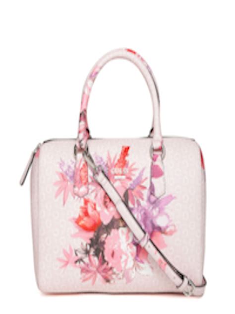 Where Can I Buy Guess Handbags - Buy GUESS Pink Printed Handbag With Sling Strap - Handbags for Women