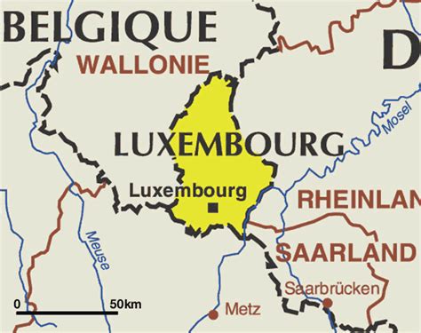 Luxemburg Weltatlas