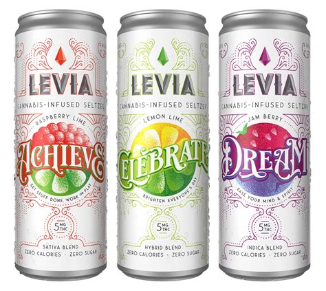 Cannabis Infused Seltzers From Levia Launching In Massachusetts With