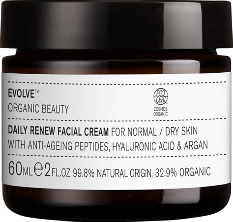 Evolve Organic Beauty Daily Renew Facial Cream Boutique En Ligne Ecco