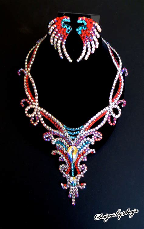 Pin En Ballroom Jewelry Swarovski Crystal Necklaces