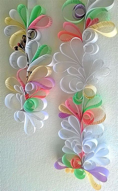 Diy Anthropologie Inspired Swirls Room Decoration Cool Paper Crafts