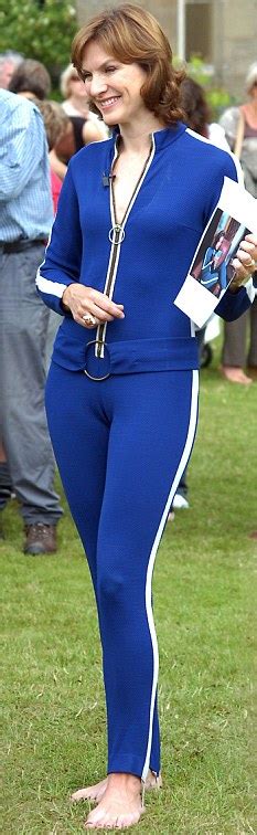 Peel Appeal From Fiona Bruce As She Dons Avenger Catsuit On Antiques