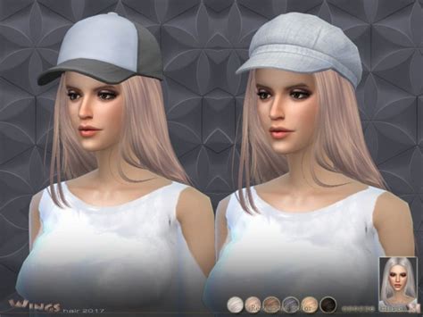 The Sims Resource Wings Os0226 Hairstyle • Sims 4 Downloads