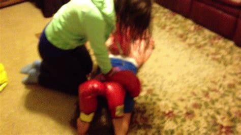 sister boxing match youtube
