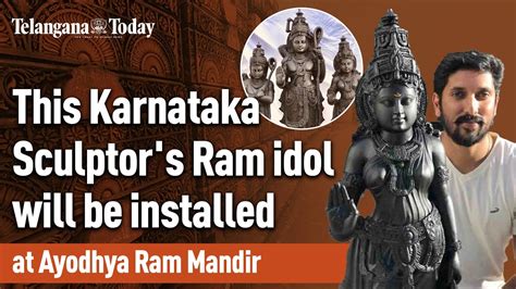 Ayodhya Ram Mandir Karnataka Sculptor Arun Yogirajs Ram Lalla Idol Gets Selected For
