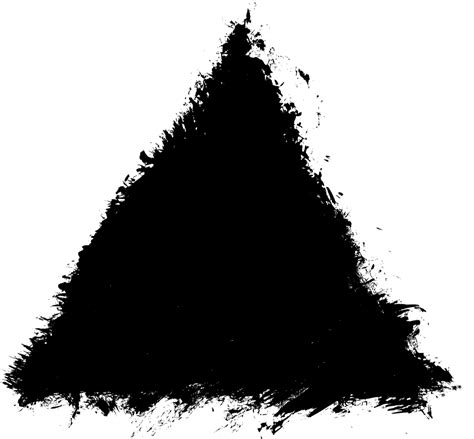 Black Triangle Png Transparent Background Free Download 42423 Images