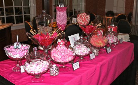 Pink Candy Tables We Called The Mena Table We Made At The Valley