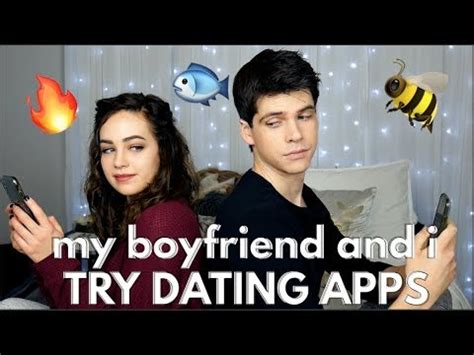 Could not get search results, please try again or contact us! My Boyfriend and I Try Dating Apps! - YouTube