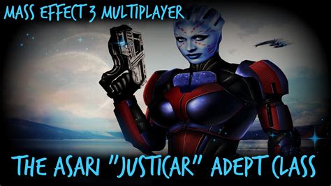 Mass Effect 3 Multiplayer Asari Justicar Adept Class Biotic