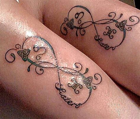 Celtic Sister Knot Tattoo Designs Full Arm Irish Tattoos Sister