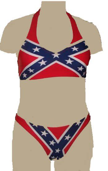 Women S Rebel Halter Top Bikini Dl Grandeurs Confederate And Rebel Goods