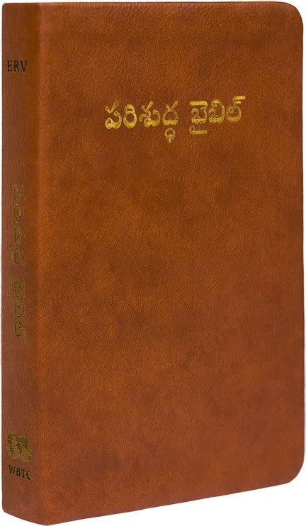 Easy To Read Telugu Bible సులభంగా చదవడానికి తెలుగు బైబిలు Erv
