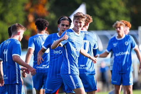 U19 Door Naar Volgende Ronde Uefa Youth League Na 6 1 Winst Krc Genk