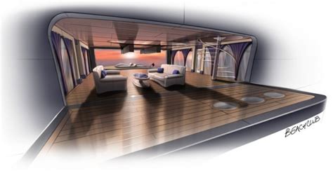 New 50m Motor Yacht Summer Concept Superyacht Conversion Project By