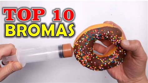 Top 10 Bromas Bromas Para Hacer A Tus Amigos Youtube