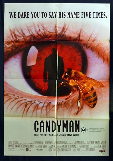Civil war (or, who do we think we are) clairevoyant : All About Movies - Candyman 1992 movie poster one sheet ...