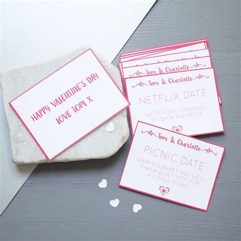 In this quick, easy to learn card game, two players must work together to explore the shadowed kingdom, all without speaking or hinting to. personalised date night cards by daisyley designs | notonthehighstreet.com