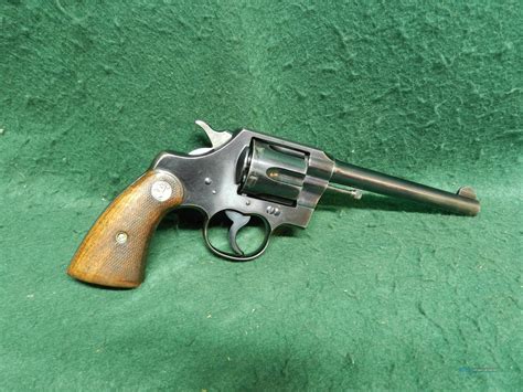 Colt Official Police Revolver In 32 20 For Sale