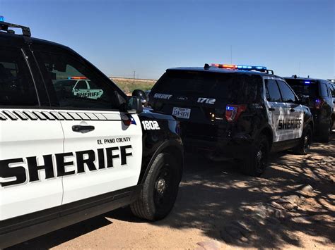 El Paso Sheriff S Office SUV Driver Deliberately Hit Pedestrians In
