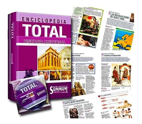 Enciclopedia Total Historia Universal Con Cd Cuotas sin interés