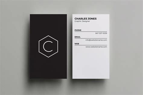 7 Clean Minimal Business Cards V4 Graphic Pick