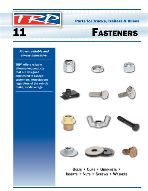 Fasteners Catalog Pdf