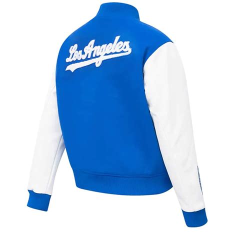 Wool Leather Los Angeles Dodgers Royal Varsity Jacket Jackets Masters