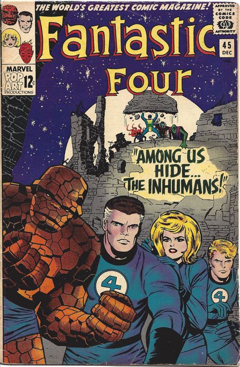 Picked Up The First Appearance Of The Inhumans This Weekend