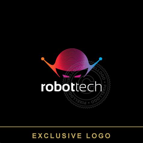 Robot Logo Design Technology Logo Robot Logo Thinking Games
