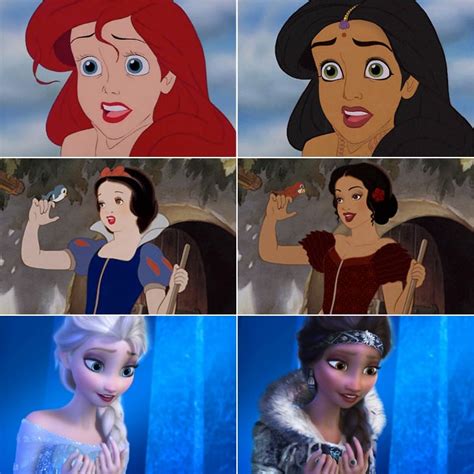 Disney Princesses With Different Races Popsugar