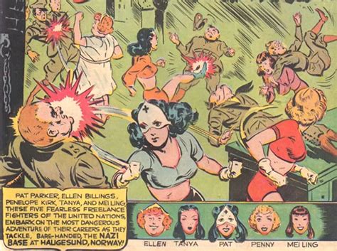 Pat Parker War Nurse Golden Age Comics Harvey Comics