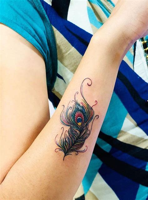 30 Pretty Peacock Feather Tattoos To Inspire You Style Vp Page 14