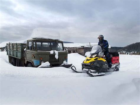 Snowmobile Adventure In Russia • Nhsa