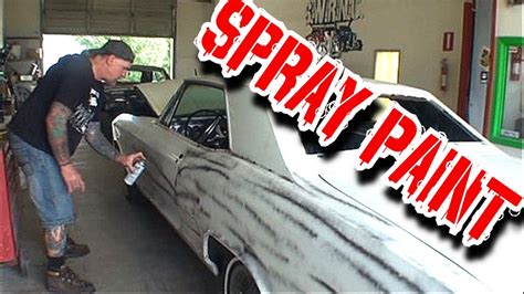 How To Spray Paint Your Car To Find Dents Youtube