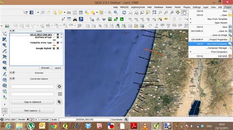 GIS QGIS Image Export Changes The Map Center And Scale Math Solves