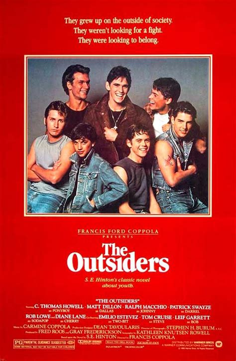 The Outsiders 1983 Iconic Movie Posters Original Movie Posters Iconic Movies Good Movies