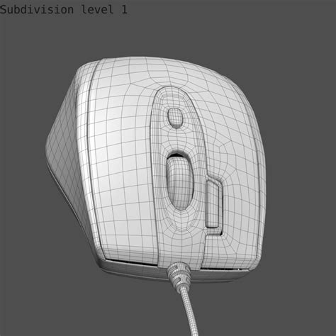 Computer Mouse 3d Model 10 Obj Blend Fbx 3ds Free3d