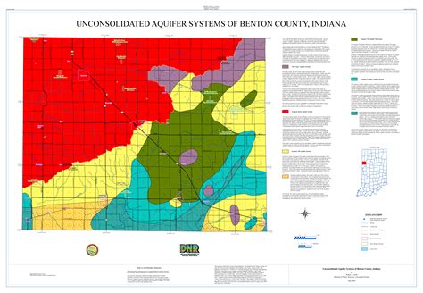 Dnr Aquifer Systems Maps 60 A And 60 B Unconsolidated And Bedrock