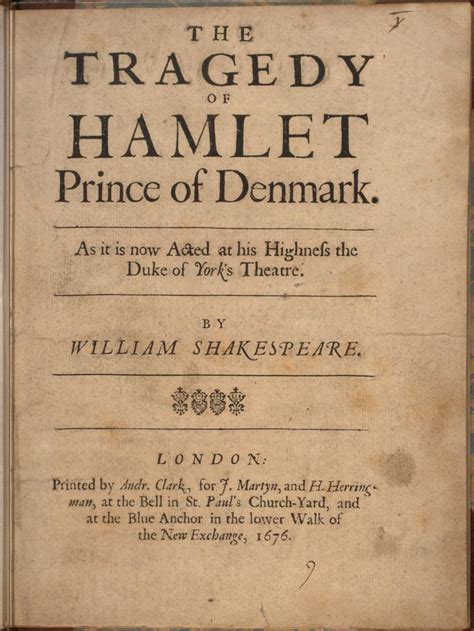 William Shakespeare Hamlet Summary And Analysis