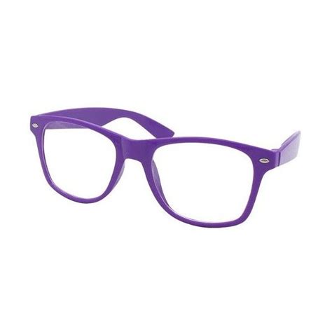 Fashion Lovely Unisex Clear Lens Nerd Geek Glasses 170 Liked On Polyvore Featuring