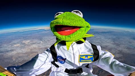 I Sent Kermit The Frog To Space Youtube