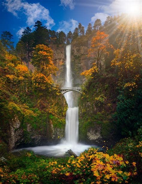 Scenic Places In The Usa Awe Inspiring Waterfalls Lostwaldo
