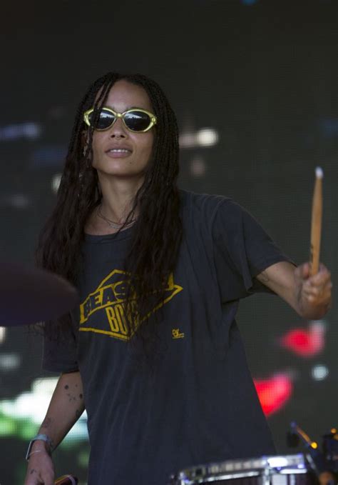 zoe kravitz performs with lolawolf at the bonnaroo music festival in manchester tennessee